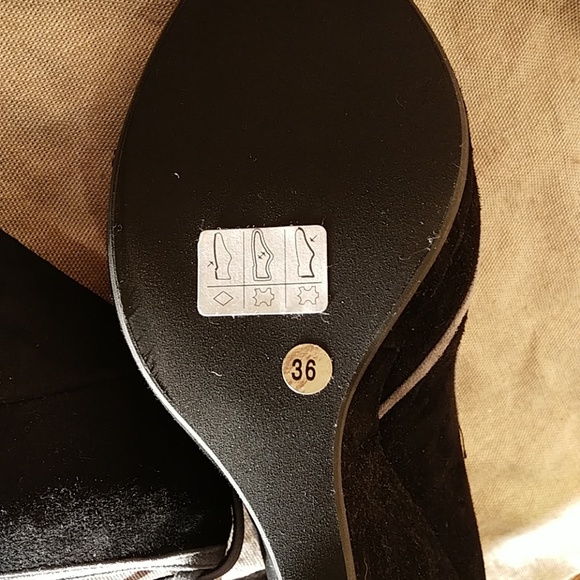 LTD fornarina wedge shoes- Size 6. NEW! Made in Italy - Picture 5 of 5